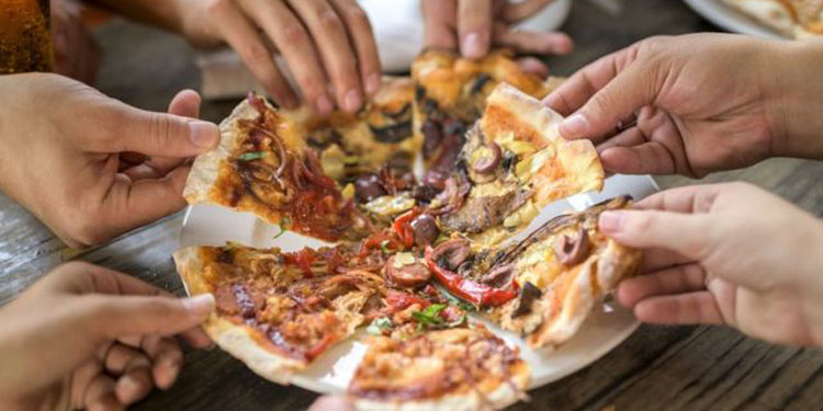 Four hours to walk off pizza calories'- warnings